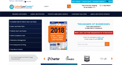 Desktop Screenshot of laborlawcenter.com